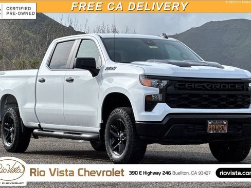 New 2026 Chevrolet Silverado 1500 Custom Trail Boss w/ Dark Appearance Package image 1