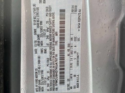 Used 2019 Ford Escape SEL AWD/4WD image 15
