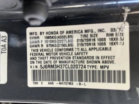 Used 2012 Honda CR-V LX image 22