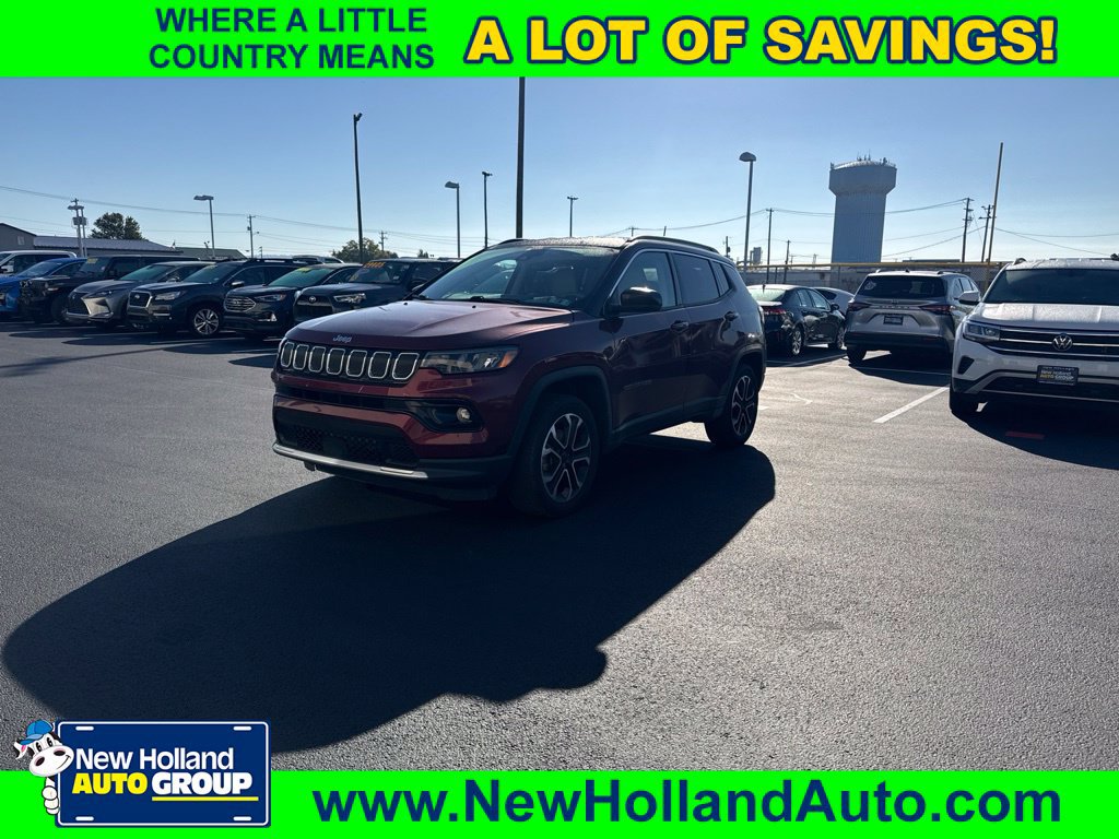 Used 2022 Jeep Compass Limited AWD/4WD image 1