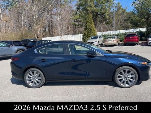 New 2026 MAZDA MAZDA3 2.5 S Sedan w/ Preferred Pkg image 3