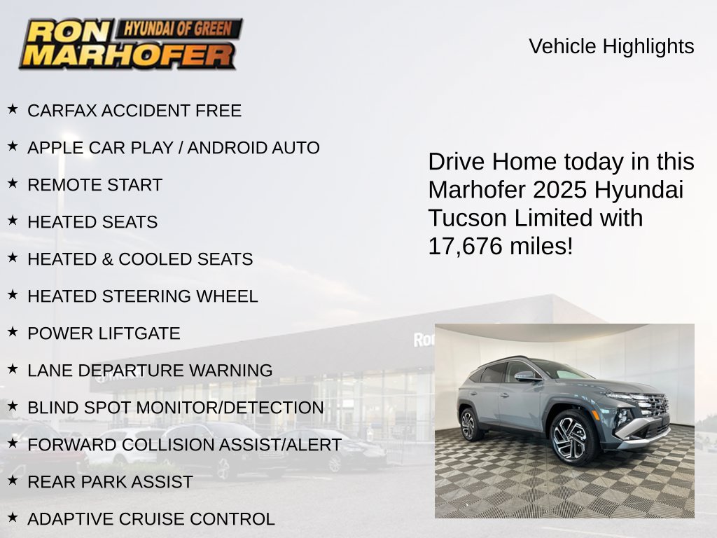 Used 2025 Hyundai Tucson Limited AWD/4WD image 15