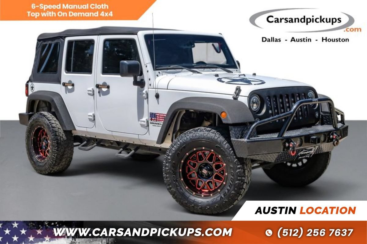 Used 2016 Jeep Wrangler Unlimited Sahara w/ Connectivity Group AWD/4WD image 1