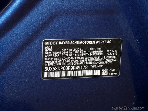 Certified 2023 BMW X3 xDrive30i w/ Convenience Package image 38