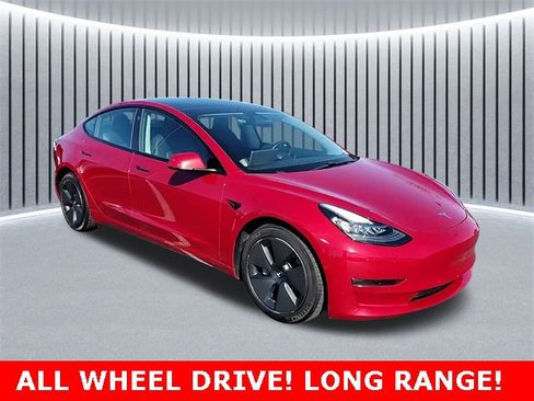 Used 2021 Tesla Model 3 Long Range image 1