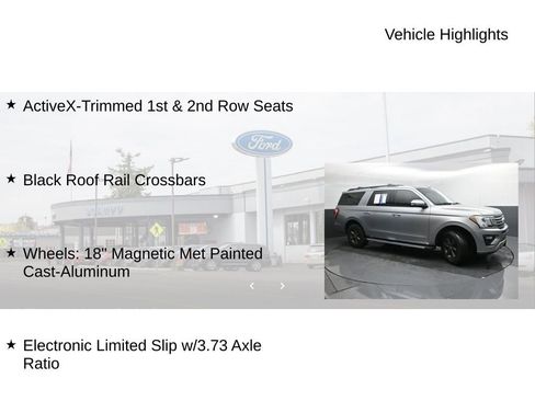 Used 2020 Ford Expedition Max XLT w/ FX4 Off-Road Package image 21