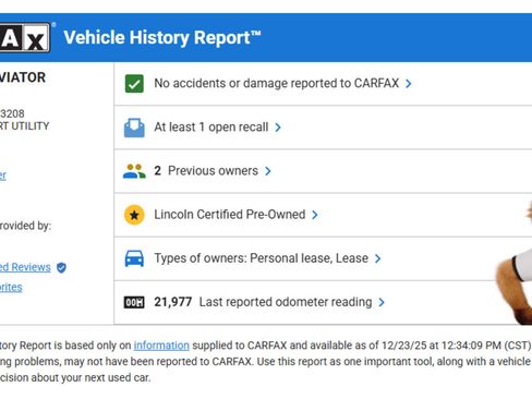 Certified 2024 Lincoln Aviator Reserve w/ Elements Package Plus image 3
