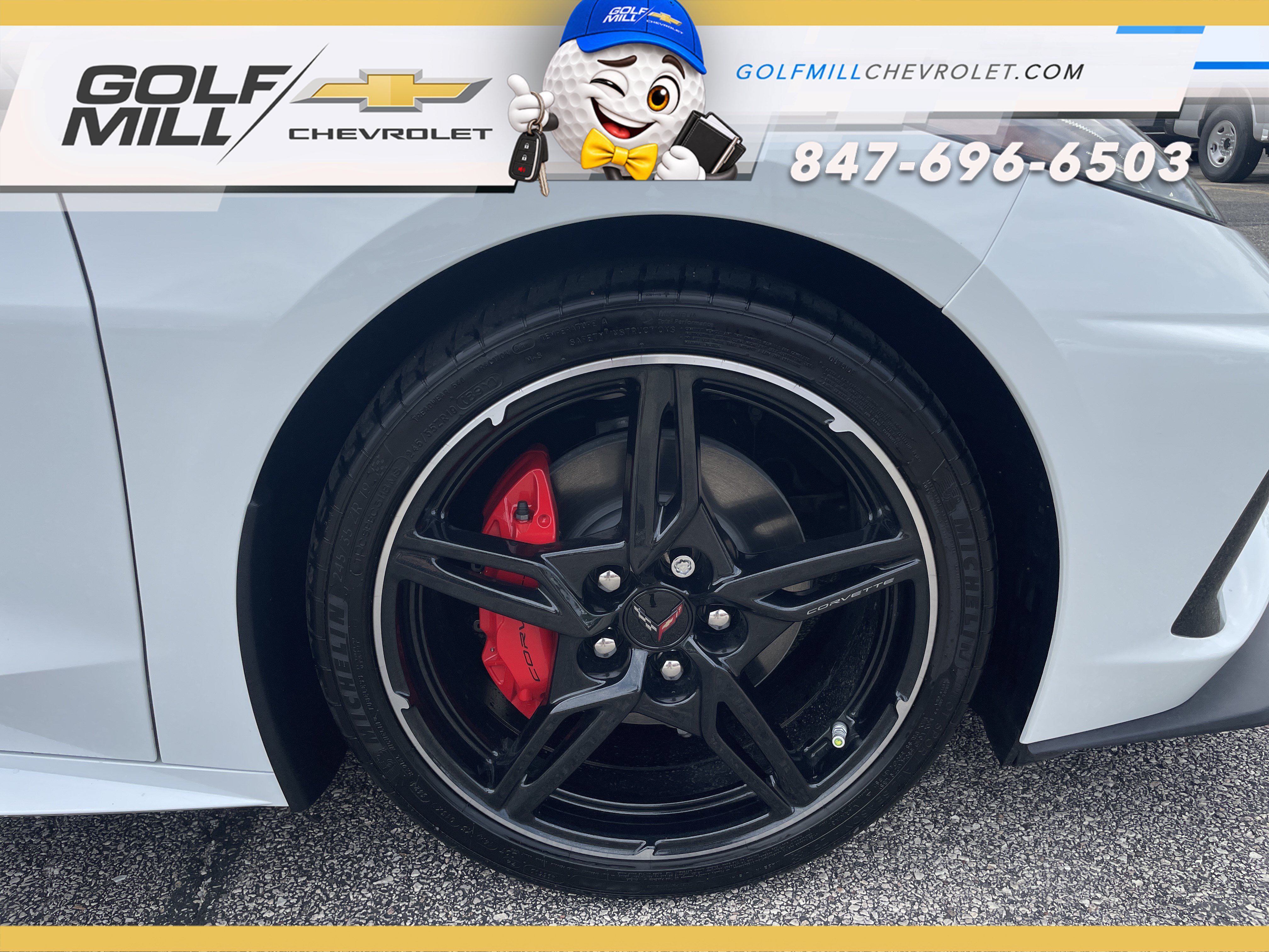Used 2025 Chevrolet Corvette Stingray Preferred Conv w/ Stealth Interior Trim Package RWD image 28