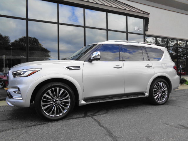 Used 2021 INFINITI QX80 Sensory w/ Cargo Package AWD/4WD image 1