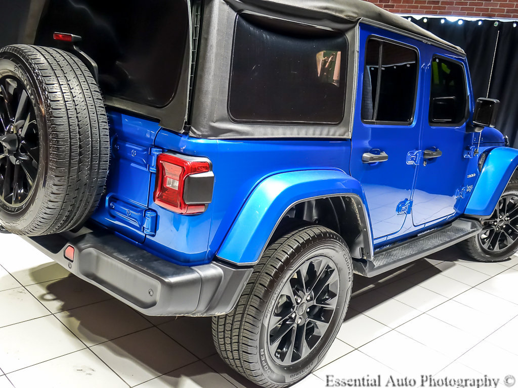Used 2021 Jeep Wrangler Unlimited Sahara w/ Cold Weather Group AWD/4WD image 8