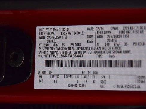 Used 2024 Ford F150 XLT w/ Equipment Group 302A MID AWD/4WD image 16