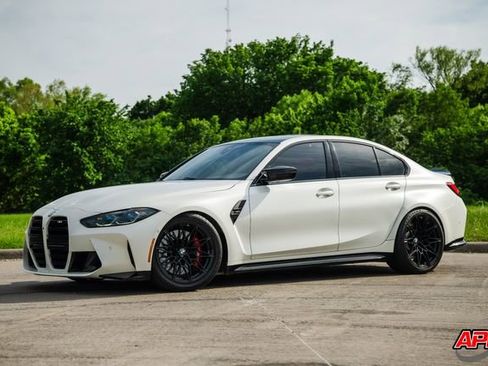 Used 2021 BMW M3 MANUAL w/ M Carbon Exterior Package image 43