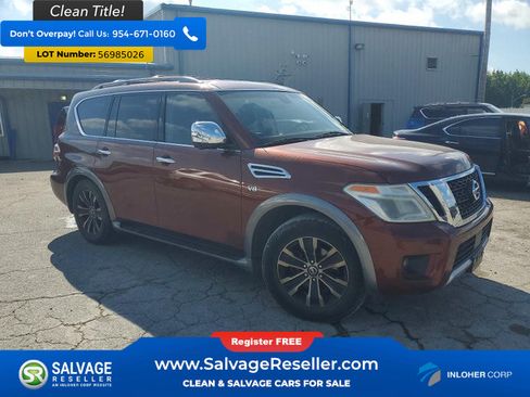 Used 2017 Nissan Armada Platinum AWD/4WD image 5