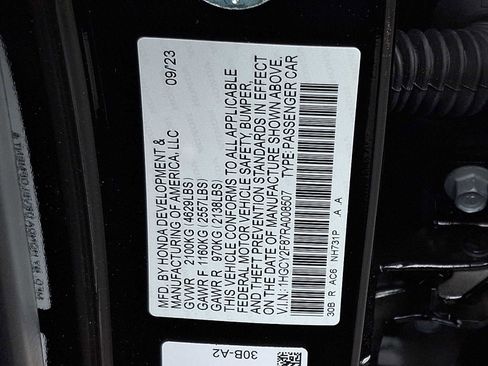 Certified 2024 Honda Accord Touring image 27