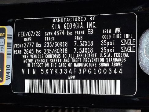 Certified 2023 Kia Sportage EX image 27