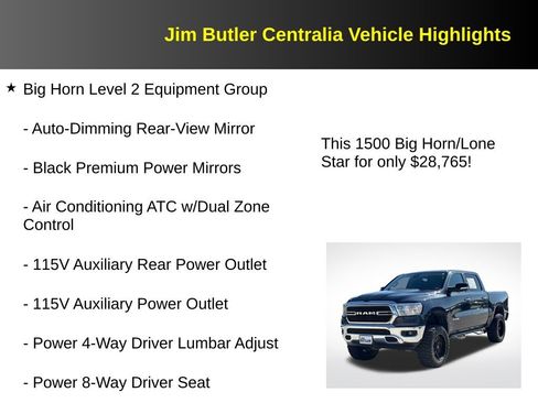 Used 2020 RAM 1500 Big Horn AWD/4WD image 11