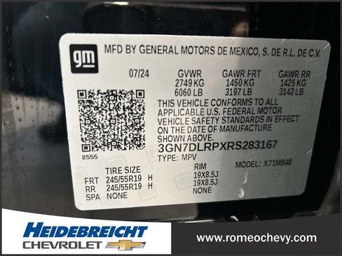 Used 2024 Chevrolet Equinox EV LT FWD image 8