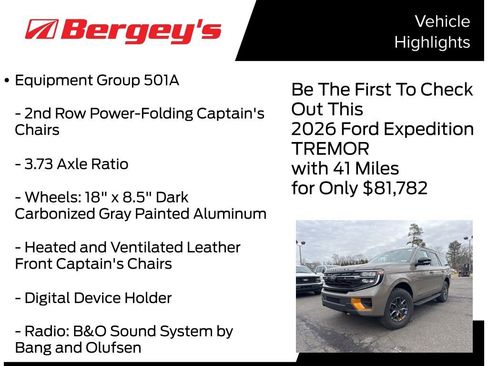 New 2026 Ford Expedition Tremor image 5