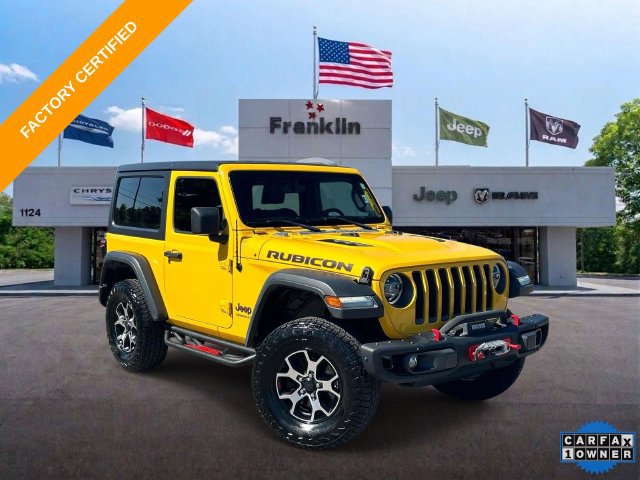 Certified 2020 Jeep Wrangler Rubicon AWD/4WD image 1