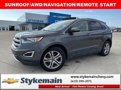 Used 2017 Ford Edge Titanium w/ Equipment Group 301A AWD/4WD image 1