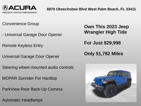 Used 2023 Jeep Wrangler Unlimited Sport AWD/4WD image 6