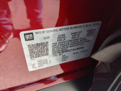 New 2026 Cadillac Optiq Sport 1 w/ LPO, Floor Liner Package RWD image 32