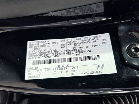 Used 2019 Ford F250 Platinum w/ Platinum Ultimate Package AWD/4WD image 39
