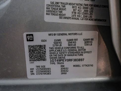 Used 2024 GMC Sierra 2500 AT4 w/ AT4 Premium Plus Package image 66