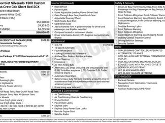 New 2026 Chevrolet Silverado 1500 Custom Trail Boss w/ LPO, Dark Essentials Package AWD/4WD video 2