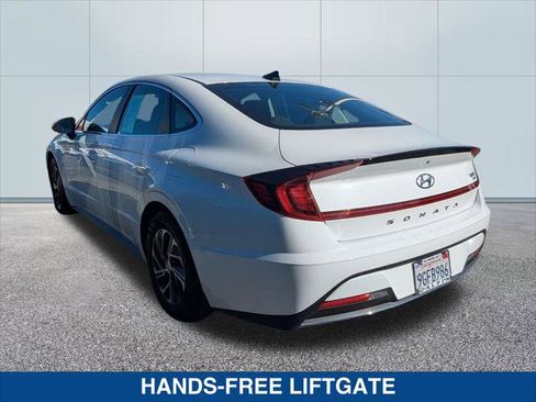 Used 2023 Hyundai Sonata Blue image 3
