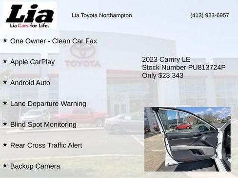 Used 2023 Toyota Camry LE FWD image 7