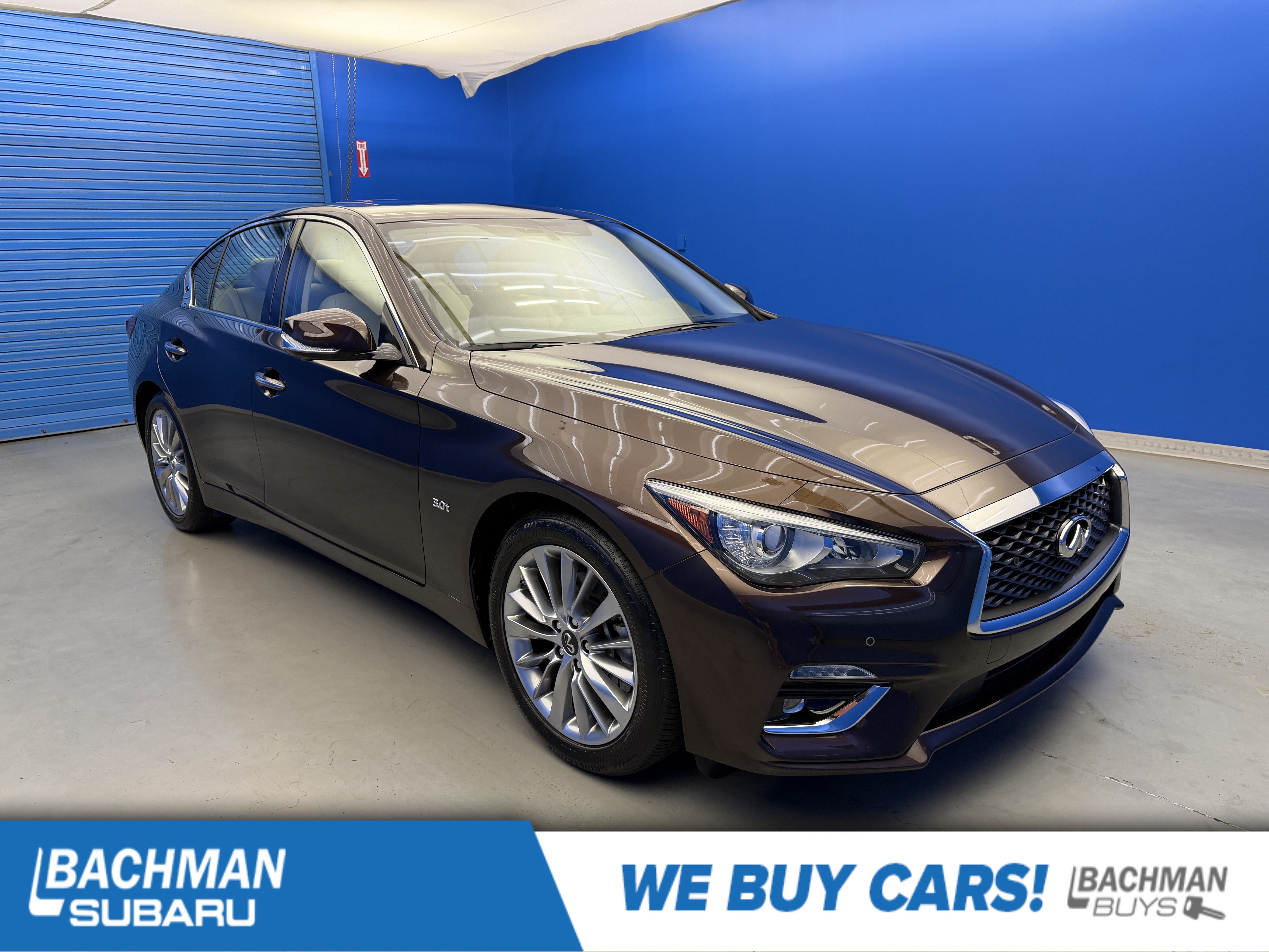 Used 2019 INFINITI Q50 Luxe w/ Essential Package (3.0T Luxe) AWD/4WD image 1