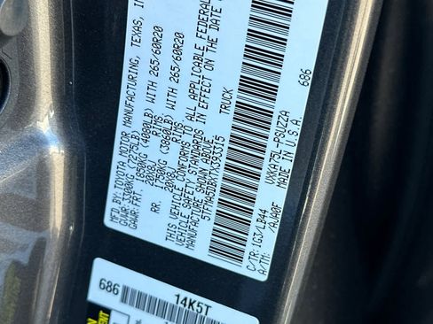 New 2026 Toyota Tundra 1794 Edition AWD/4WD image 32