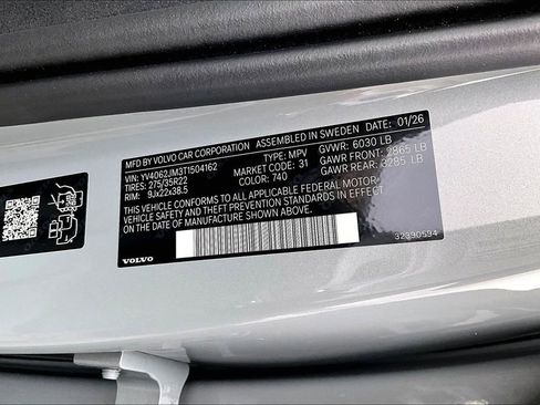 New 2026 Volvo XC90 B6 Ultra w/ Lounge Package AWD/4WD image 8