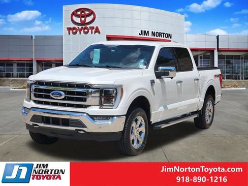 Used 2021 Ford F150 Lariat w/ Equipment Group 502A High AWD/4WD image 4