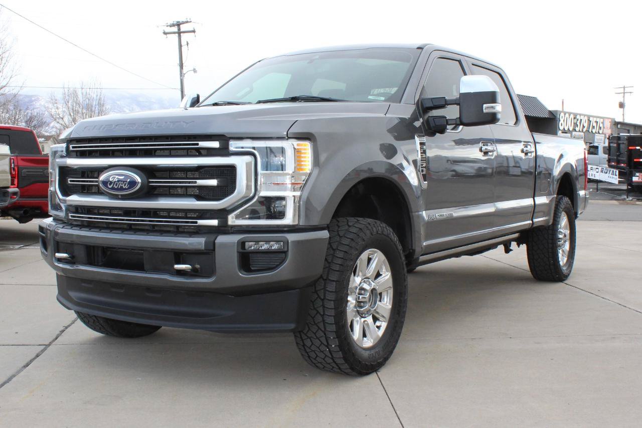 Used 2021 Ford F250 Platinum w/ FX4 Off-Road Package AWD/4WD image 70