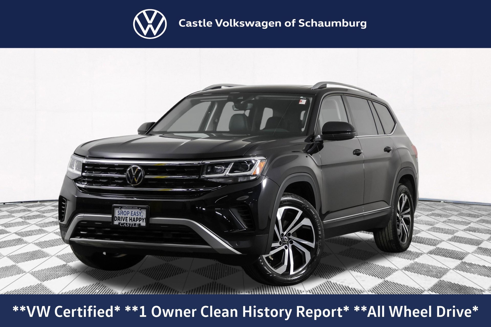 Certified 2023 Volkswagen Atlas SEL AWD/4WD image 1