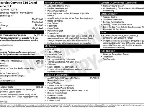 Used 2010 Chevrolet Corvette Grand Sport w/ Preferred Equipment Group image 42