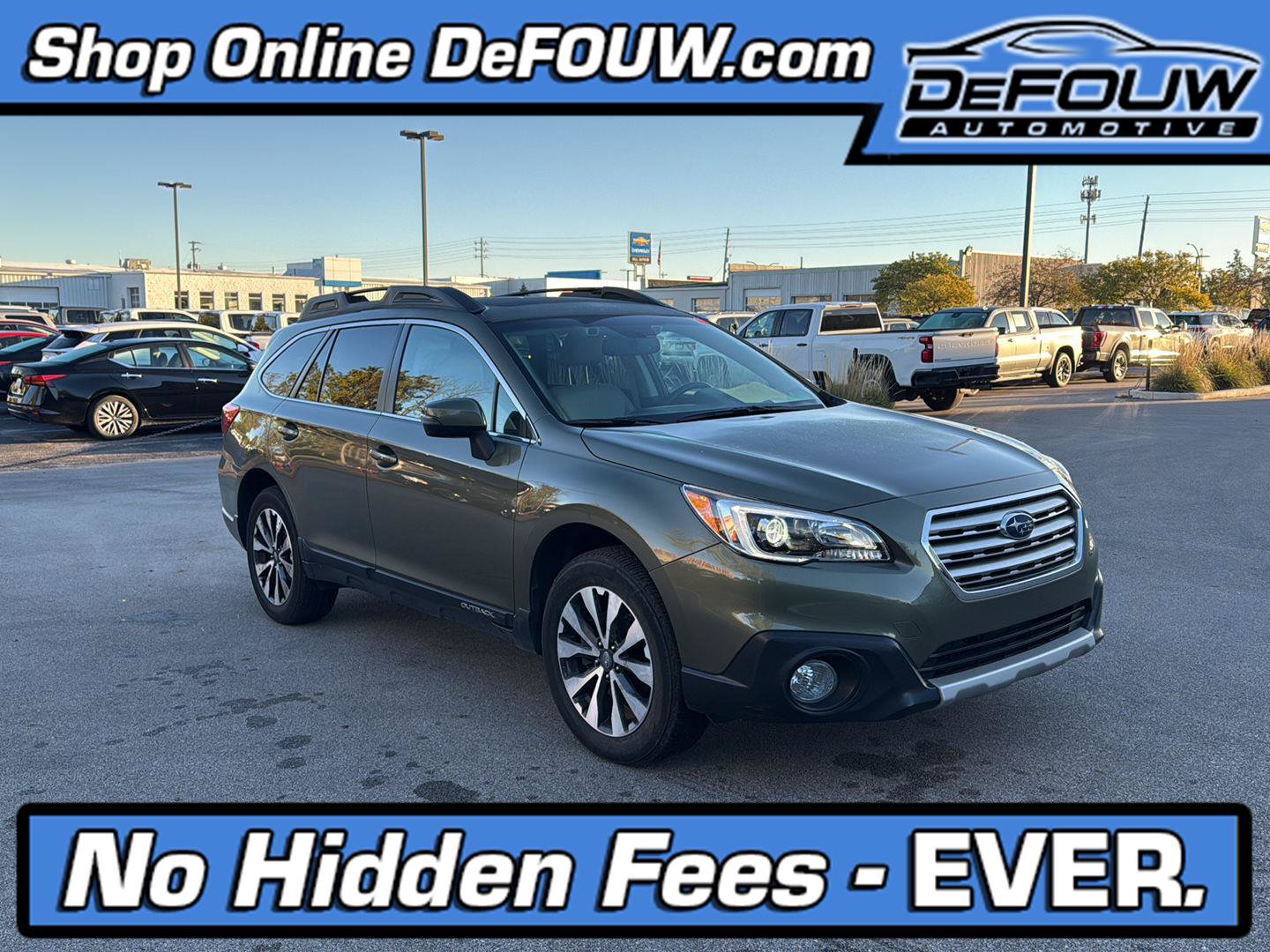 Used 2015 Subaru Outback 3.6R Limited AWD/4WD image 1