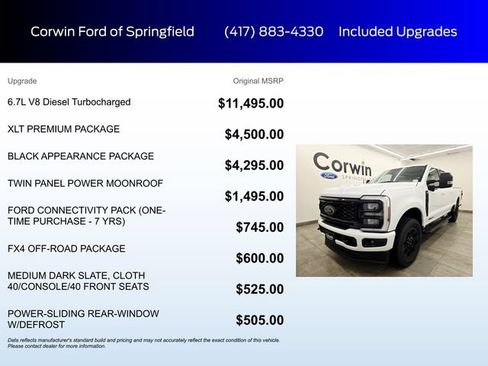 New 2026 Ford F250 XLT w/ XLT Premium Package AWD/4WD image 5