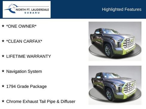 Used 2025 Toyota Tundra 1794 Edition AWD/4WD image 7