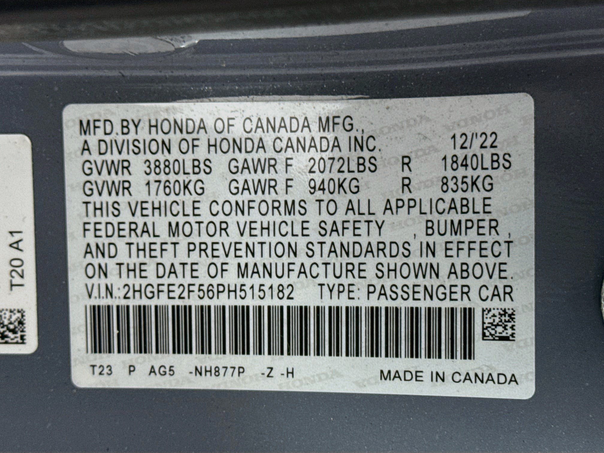 Used 2023 Honda Civic Sport image 40