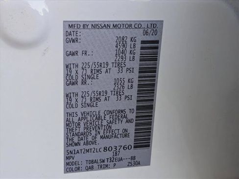 Used 2020 Nissan Rogue FWD image 15
