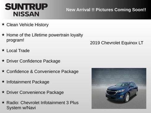 Used 2019 Chevrolet Equinox LT w/ Sun & Navigation Package FWD image 6