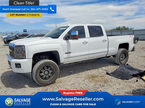 Used 2015 Chevrolet Silverado 2500 High Country w/ Duramax Plus Package AWD/4WD image 1