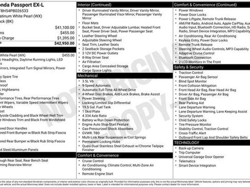 Used 2023 Honda Passport EX-L image 35
