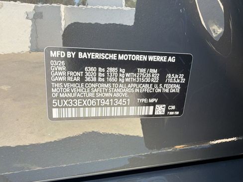 New 2026 BMW X6 xDrive40i w/ Executive Package image 19