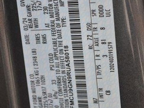 Used 2024 Ford Escape Active image 14