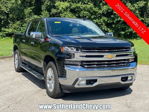 Used 2021 Chevrolet Silverado 1500 LTZ w/ LTZ Premium Package AWD/4WD image 1