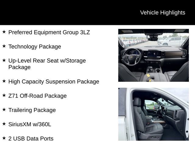 Used 2024 Chevrolet Silverado 1500 High Country w/ Technology Package AWD/4WD image 12